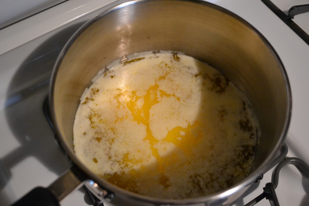 butter melting