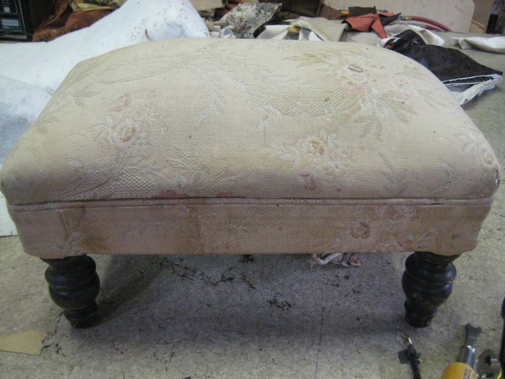 footstool before