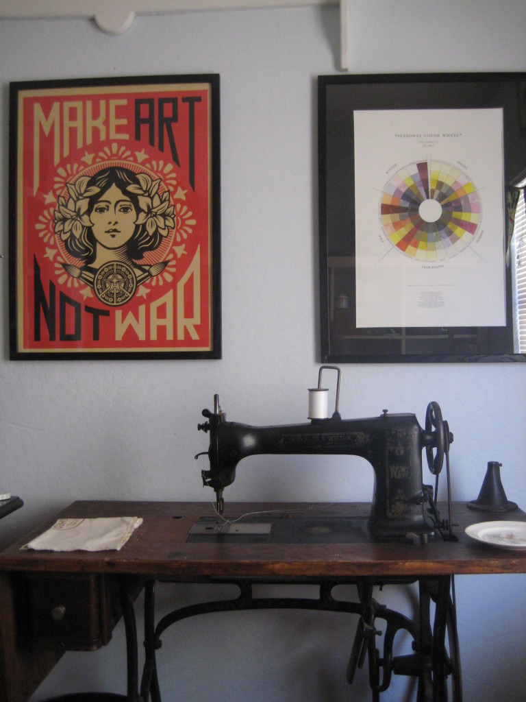 treadle craft room