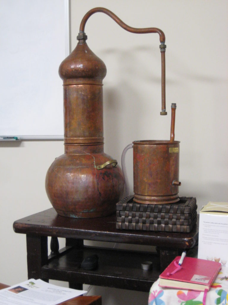 copper still